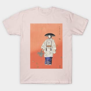 Vintage Woodblock Print - Japanese. T-Shirt